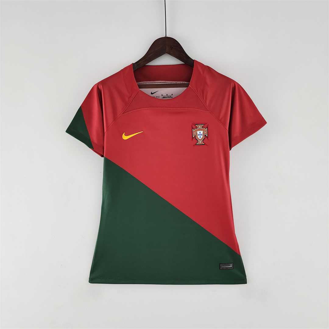 AAA Quality Portugal Woman 2022 World Cup Home Jersey